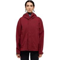 Haglofs Breeze Proof Hardshell Jas Dames Carmine Red L - thumbnail