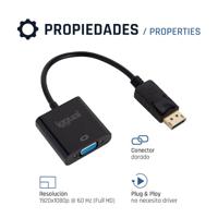 Adapter DisplayPort naar VGA iggual IGG319062 - thumbnail