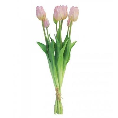 Kunst Bosje Tulpen Tulp Duchesse 47 cm - Roze Kunstbloemen Buitengewoon de Boet - Buitengewoon de boet Kunst Bosje Tulpen Tulp Duchesse 47 cm - Roze Kunstbloemen Buitengewoon de Boet - Buitengewoon de boet