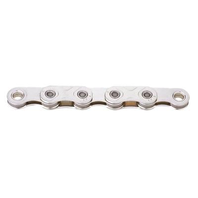 KMC kette "x-flat waxed" chain x-flat waxed 12/13 fold 126gl silver