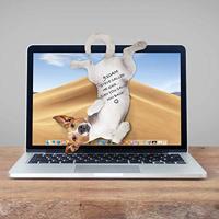 Mosterd Hond Hangende Notities - thumbnail