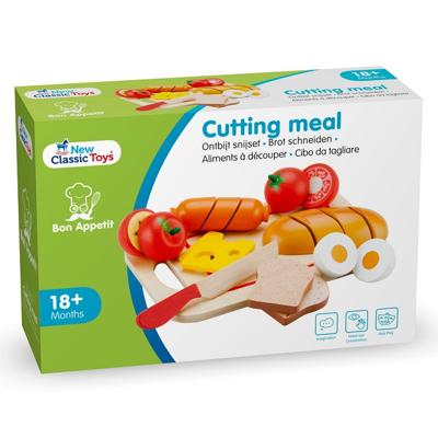 New Classic Toys ontbijtset op snijplank