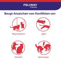 Feliway Friends Verdamper voor de kat 3 Navullingen - thumbnail