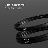 Urth 55mm Star 4 point, 6 point, 8 point Lens Filter Kit - thumbnail