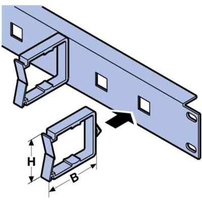 nVent SCHROFF 20118658 19 inch Frontplaat voor patchkast