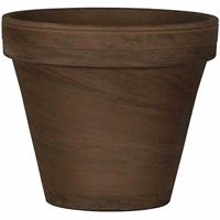 Mica Decorations bloempot Stan 17,5x15,5 cm grijs basalt - thumbnail