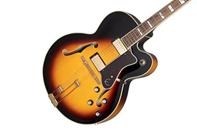 Epiphone Original Collection Broadway Vintage Sunburst semi-akoestische gitaar met premium gigbag