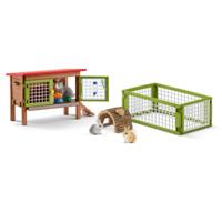 Schleich Farm World - Konijnenhok speelfiguur - thumbnail