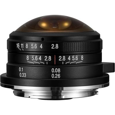 Laowa 4mm f/2.8 Circular Fisheye voor Fuji X
