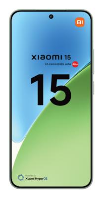 XIAOMI 15 Handy 120Hz WQHD+ AMOLED Display,12+256GB Smartphone Ohne Vertrag mit Snapdragon 8 Elite, 5240mAh, 90W HyperCharge, Hyper AI, Dual-SIM-Grün