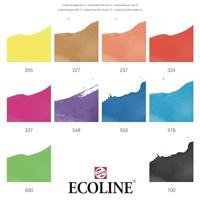 Talens ecoline brush pen, 10st. - thumbnail