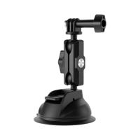 Telesin Verstelbare zuignap voor GoPro & smartphone kunststof - thumbnail
