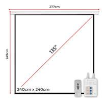 Projectiescherm Phoenix PHPANTALLA-ELEC240 - thumbnail