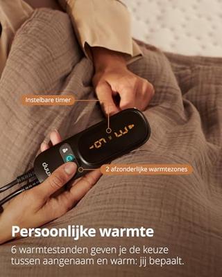 Duux Snooze Bamboo Heated Underblanket 200 x 155 Elektrische deken Duux Snooze Bamboo Heated Underblanket 200 x 155 Elektrische deken