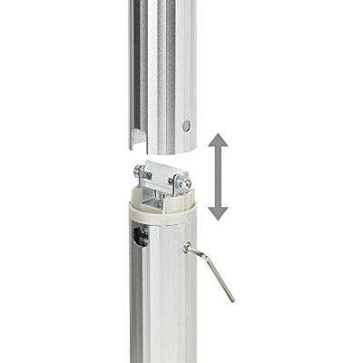 SpeaKa Professional Projector Beamer-plafondbeugel Kantelbaar, Draaibaar Afstand vloer-plafond (max.): 106 cm Zilver SpeaKa Professional Projector Beamer-plafondbeugel Kantelbaar, Draaibaar Afstand vloer-plafond (max.): 106 cm Zilver