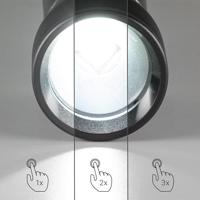 LED&apos;s Work Zaklamp op Batterijen (3x AAA) - 450 lumen - IPX4 Spatwaterdicht - Dimbaar in 3 standen - thumbnail