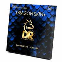 DR Strings Dragon Skin+ Coated Bass Strings 5-string Light 45-125 voor 5-snarige elektrische basgitaar - thumbnail