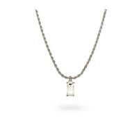 Dames hanger 24KAE 32422S Zilverkleurig - thumbnail