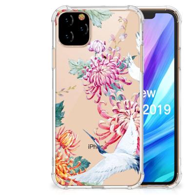 Apple iPhone 11 Pro Max Case Anti-shock Bird Flowers Apple iPhone 11 Pro Max Case Anti-shock Bird Flowers