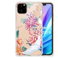 Apple iPhone 11 Pro Max Case Anti-shock Bird Flowers - thumbnail