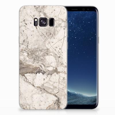 Samsung Galaxy S8 Plus | TPU | Siliconen hoesje | Marmer Beige