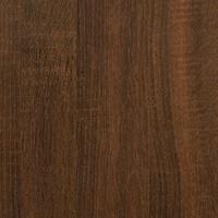 VidaXL Monitorstandaard 37x23x14 cm bewerkt hout bruin eikenkleur - thumbnail
