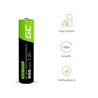 Green Cell HR03 Oplaadbare AAA batterij (potlood) NiMH 950 mAh 1.2 V 4 stuk(s) - thumbnail