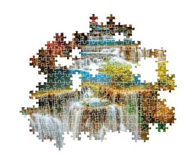 Clementoni legpuzzel colourful thai falls, 1000st.