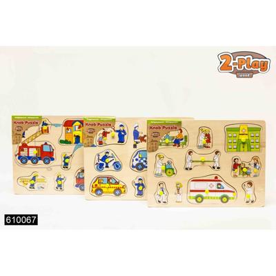 Puzzelplankje Hulpdiensten