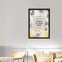 Europel clicklijst, lijst 25mm A3, mat zwart posterframe - thumbnail