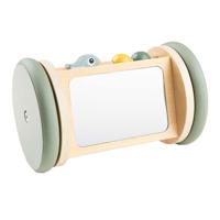 Done By Deer houten rollende spiegel birdee - thumbnail