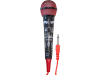 iDance Color Mic CLM3 Microfoon Rood/Zwart - thumbnail