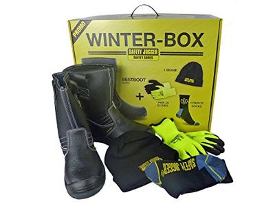 Ty Safe jogger winterbox | bestboot veiligheidslaars + sokken + handschoenen + muts | zwart | maat 47 - si9700470