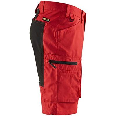 Blåkläder Service short stretch 14491845 | Rood/Zwart | Maat 54 - 7330509586693