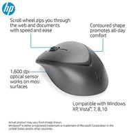 HP Premium Muis Radiografisch Laser Zwart 3 Toetsen 1600 dpi Touch-oppervlak - thumbnail