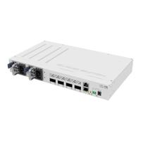 Mikrotik CRS504-4XQ-IN netwerk-switch Managed Fast Ethernet (10/100) Power over Ethernet (PoE) Wit - thumbnail