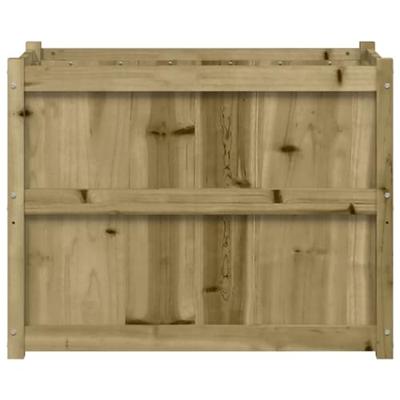 VidaXL Plantenbak 90x50x70 cm geïmpregneerd grenenhout