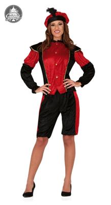 Dames pietenpak rood