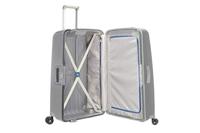 Samsonite S&apos;cure Spinner 75cm Zilver - thumbnail