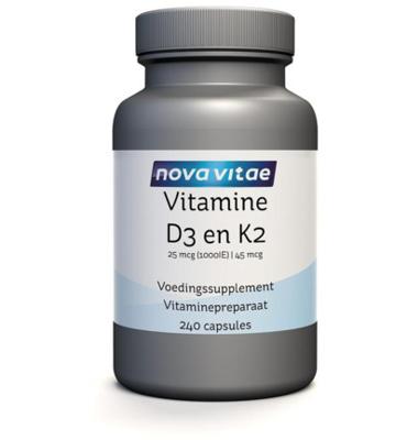Vitamine D3 25mcg K2 45mcg 240 Capsules Vitamine D3 25mcg K2 45mcg 240 Capsules