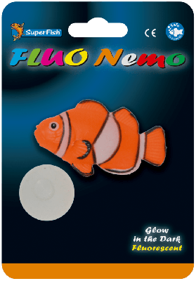 Superfish Fluo Nemo Aquarium - Fluorescerend met Energiezuinige Blauwe LED & Aqua-Flow Filter