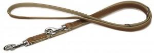 Beeztees Comfort - Hondenriem - Leer - Bruin 200 cm x 18 mm