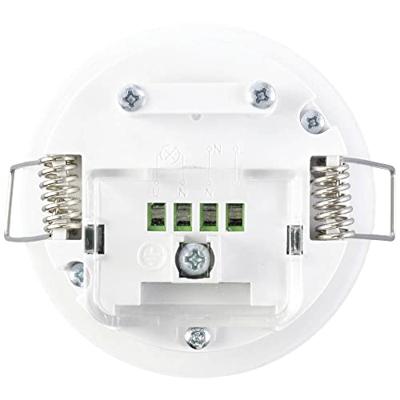 Sygonix SY-5251906 Bewegingsmelder (plafond) Plafond, Inbouw (in muur of meubel) 360 ° Relais Wit IP65 - thumbnail