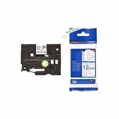 Gelamineerde Tape voor Labelmakers Brother TZe-FA3 Blauw/Wit 12 mm x 3 m Blauw Wit 12 mm Gelamineerde Tape voor Labelmakers Brother TZe-FA3 Blauw/Wit 12 mm x 3 m Blauw Wit 12 mm