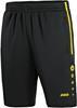 JAKO 8595 Trainingsshort Active - Zwart/Fluogeel - XL - thumbnail