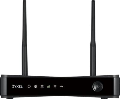Zyxel 4G LTE-A 300 Mbps indoor router | Dual-WAN-failover | Deel AC1200 dual-band wifi met 32 apparaten | Bridge- en router-modus | Ouderlijk toezicht | Beheer op afstand | Plug en surf [LTE3301-PLUS]