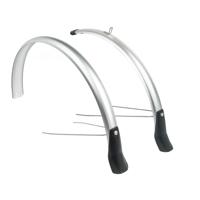 Eurofender Spatbordset snello 28" x 46 mm - zilver - thumbnail