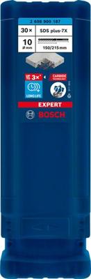 Bosch Accessories EXPERT SDS plus-7X 2608900187 Hamerboor 30-delig 10.00 mm Gezamenlijke lengte 215 mm SDS-Plus 30 stuk(s)