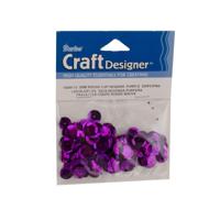 Darice • pailletten rond 8mm 200pcs paars - thumbnail