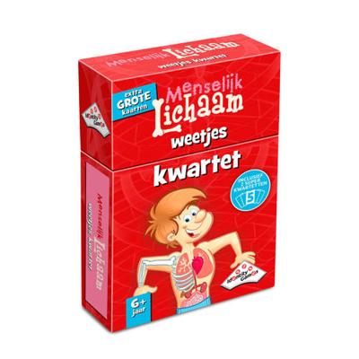 Identity Games menselijk lichaam kwartet